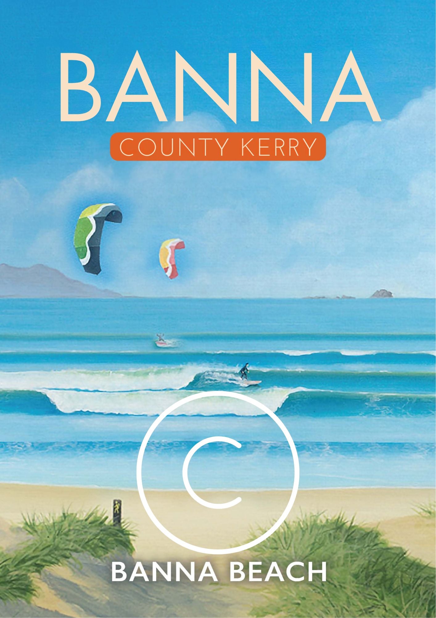 BANNA BEACH, CO. KERRY | WALL ART PRINT