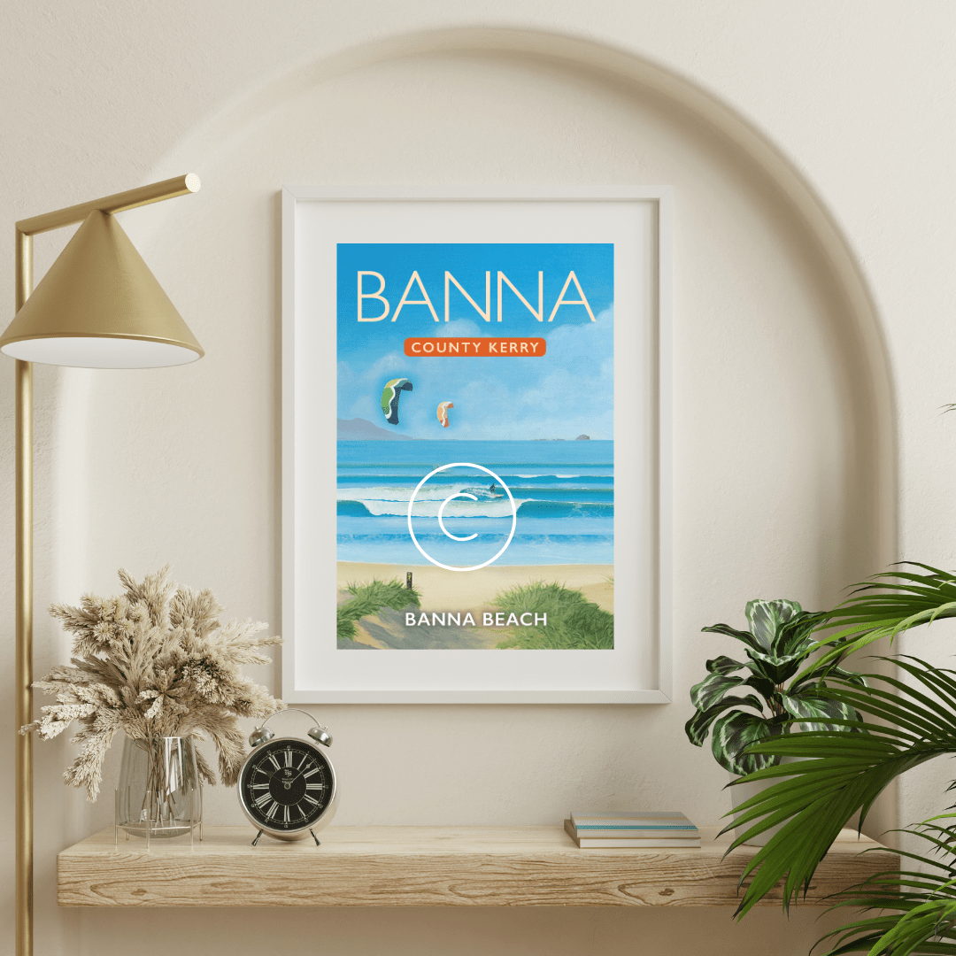 BANNA BEACH, CO. KERRY | WALL ART PRINT