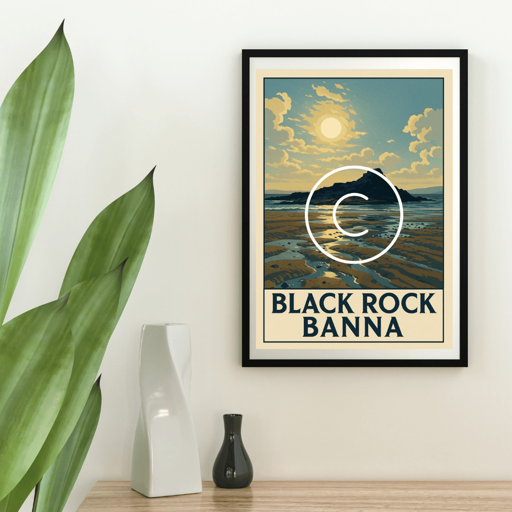 Black Rock, Banna Strand | Kerry Coastal Wall Art Print