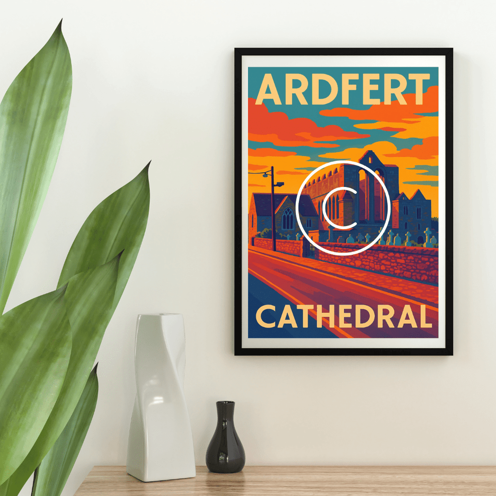 Ardfert Cathedral, Co. Kerry | Irish Heritage Wall Art Print