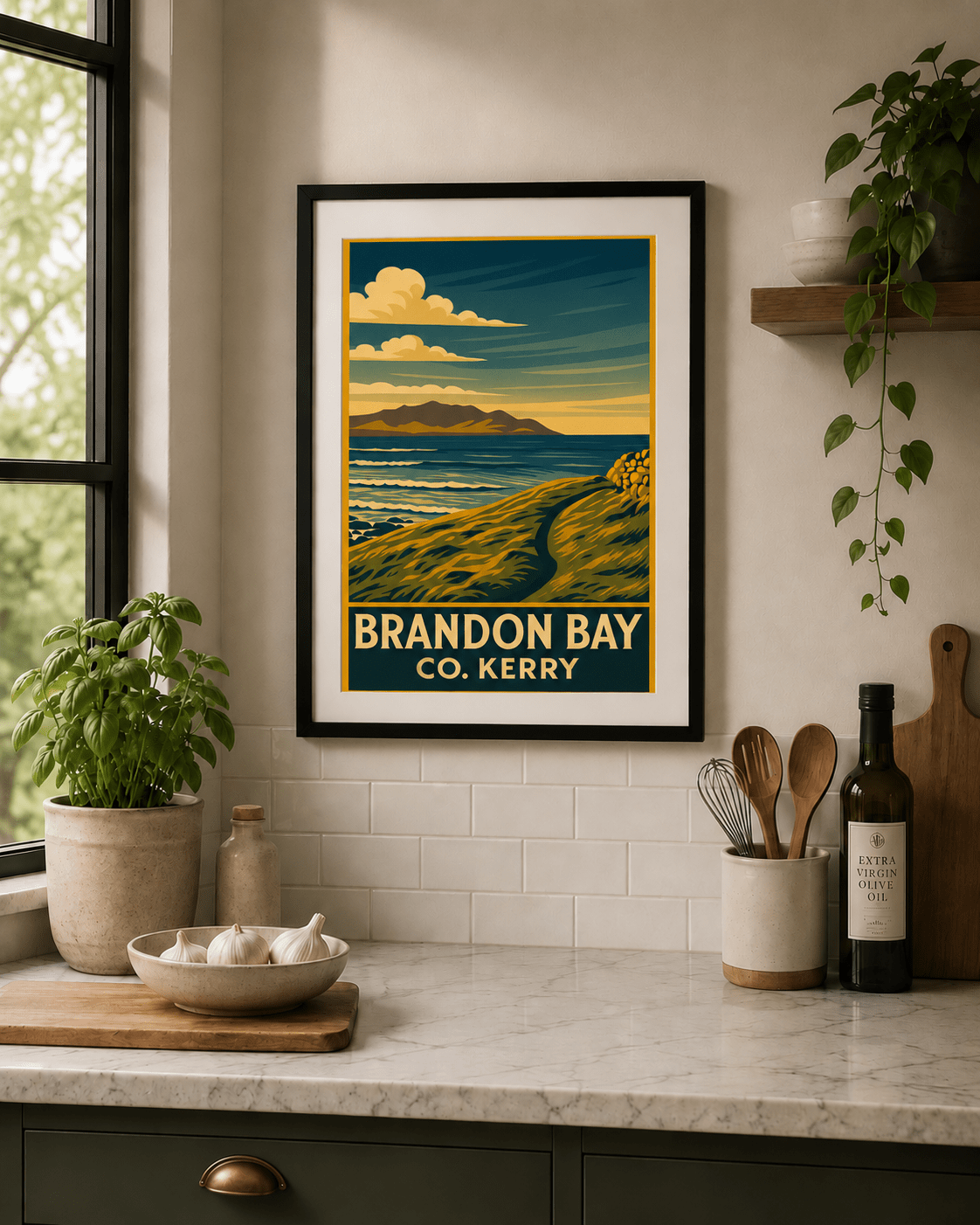 Brandon Bay Wall Art Print | Dingle Peninsula, County Kerry