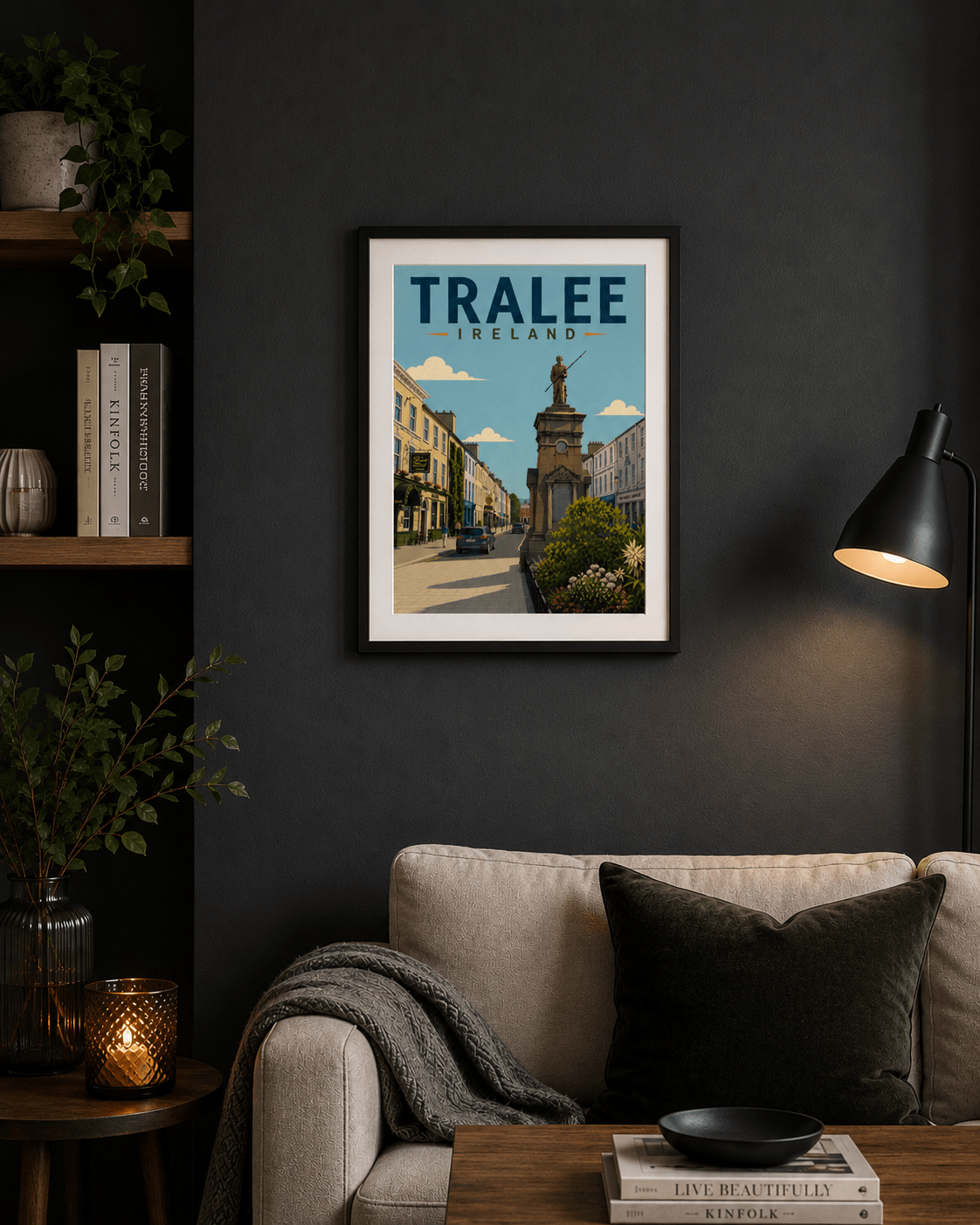 Tralee, Co. Kerry, Ireland | Vintage Travel Poster