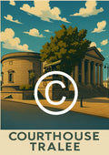 Tralee Courthouse | Vintage Landmark Wall Art Print