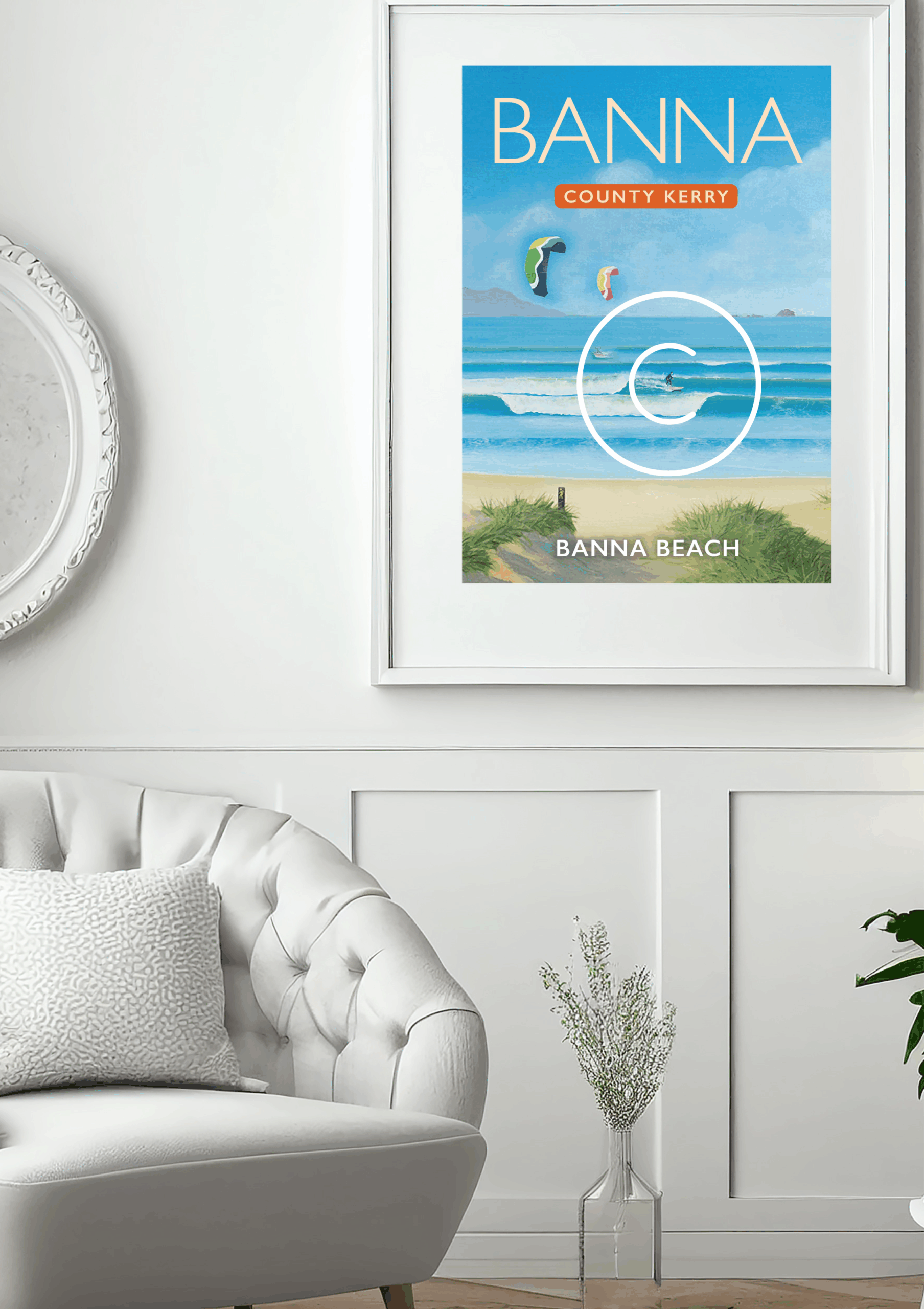BANNA BEACH, CO. KERRY | WALL ART PRINT
