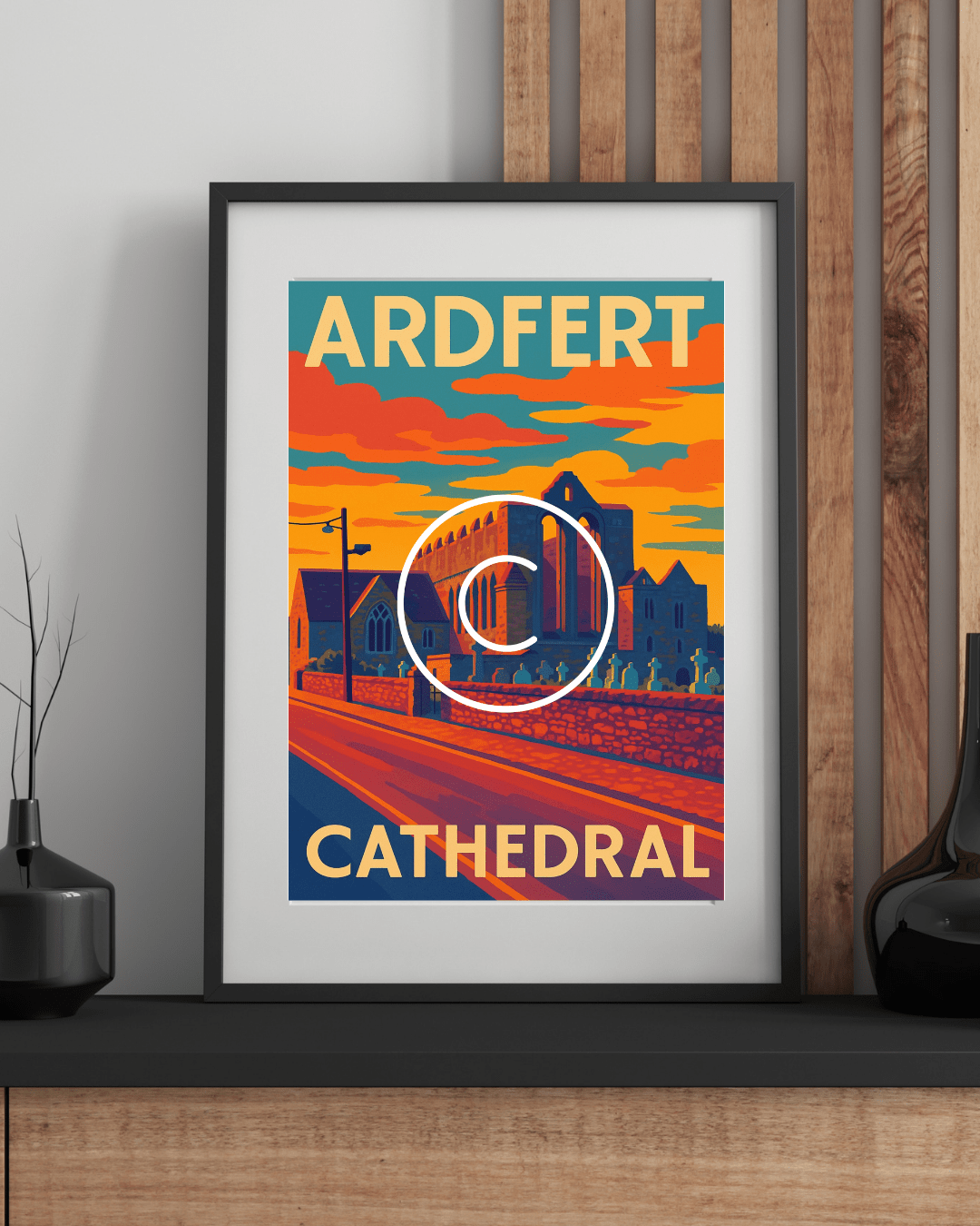 Ardfert Cathedral, Co. Kerry | Irish Heritage Wall Art Print
