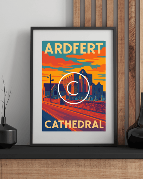 Ardfert Cathedral, Co. Kerry | Irish Heritage Wall Art Print