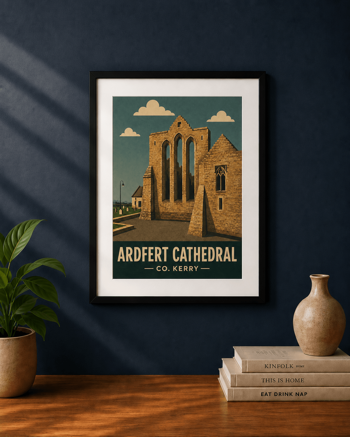 Ardfert Cathedral Wall Art Print | Historic County Kerry Landmark
