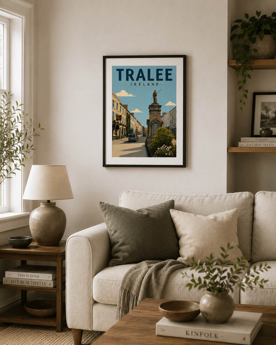 Tralee, Co. Kerry, Ireland | Vintage Travel Poster